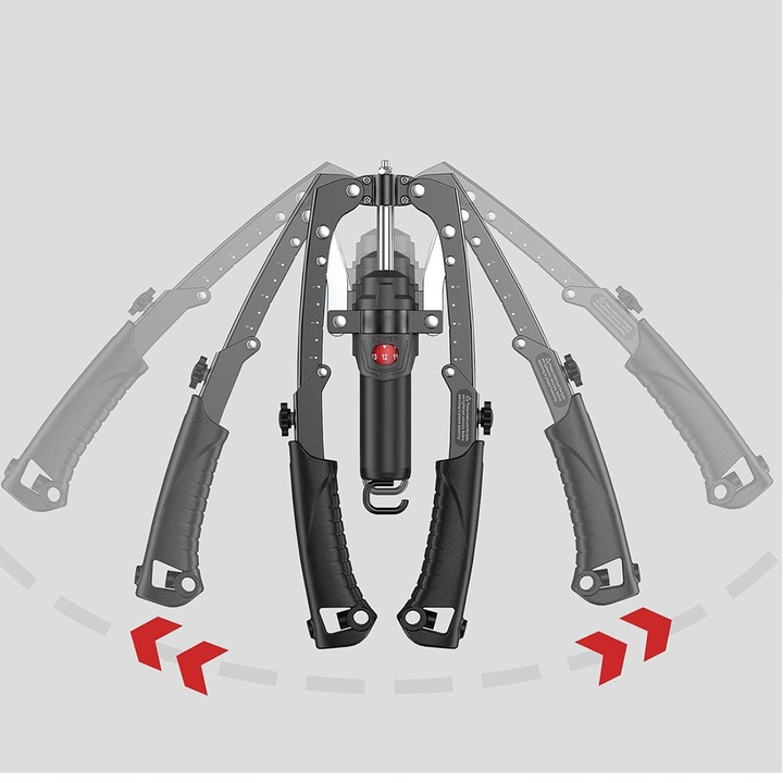 Extensor, 10-200kg, set, multicolor