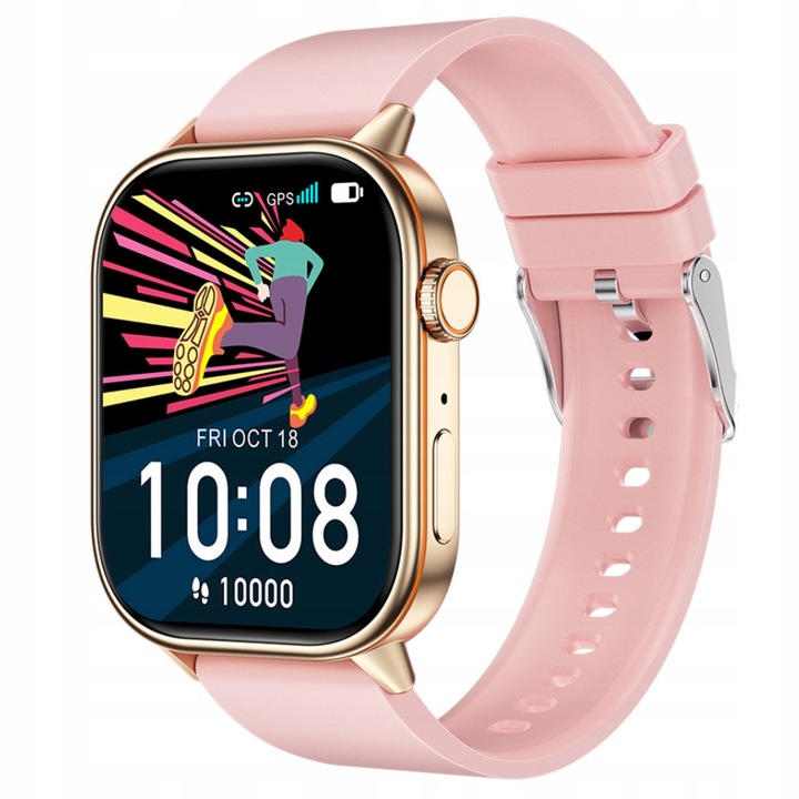 Smartwatch Rubicon, monitorizare activitate, GPS, senzor de puls