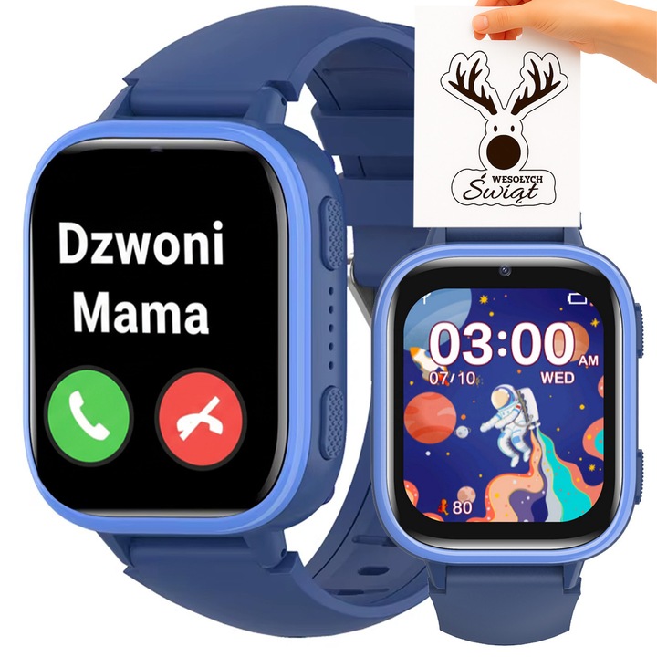 Ceas copii Smart-Trend smartwatch cu SIM, multe jocuri, 2 bratari