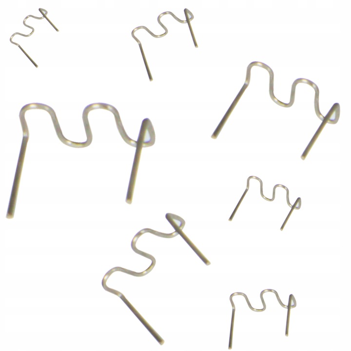 50x Capse Xtreme 0,8mm pentru sudare plastic