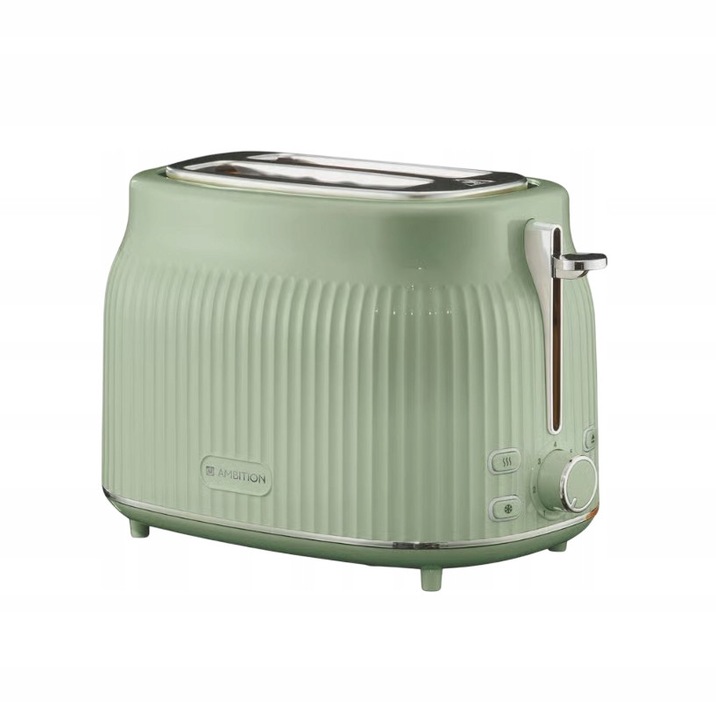 Prajitor de paine Ambition Vintage, 7 niveluri, verde salvia, 28x18x19cm