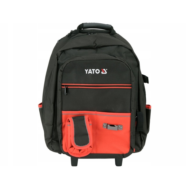 Rucsac unelte Yato 27L cu roti, fund rigid