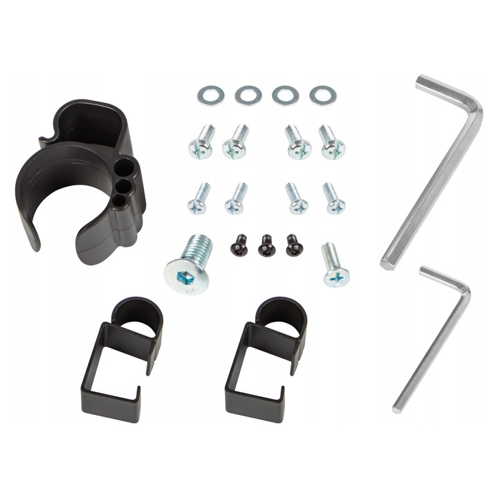 Uchit biurkowy BLOW pentru monitor 10-32 inch, VESA 75x75/100x100, max. 8 kg, reglabil, negru, set complet