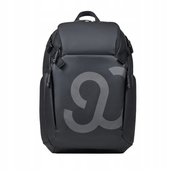 Ghiozdan NinetyGo multifunctional, 25L, compartiment pentru casca, impermeabil, 32x22,5x47cm, negru