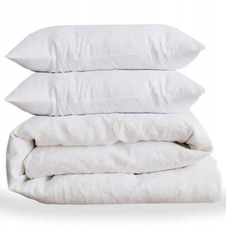 Pilota calduroasa PREMIUM 200x220 cm + 2 perne 70x80 cm, alb, antialergica