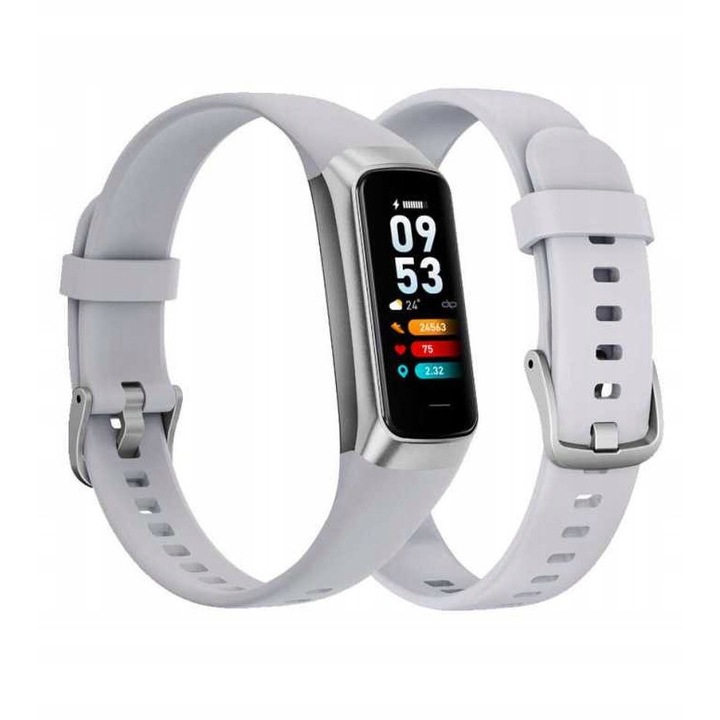 Smartwatch Sensorr, model 2023, monitorizare sanatate, ecran tactil, culoare multicolor, dimensiune 12mm grosime, set complet.