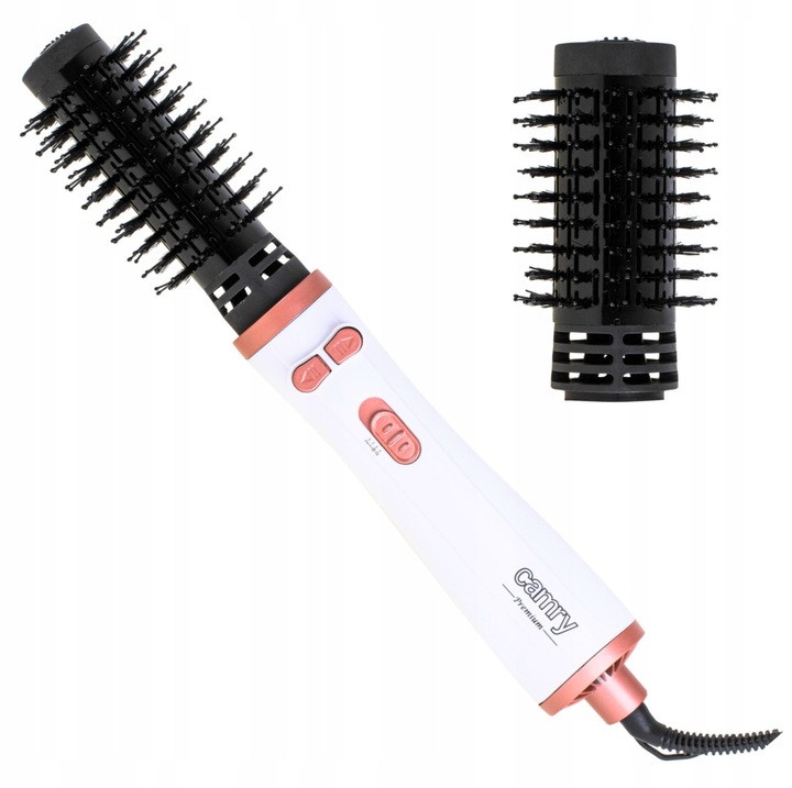 Perie de par electrica, set 3 in 1, 1200W, cu ionizare, multicolor