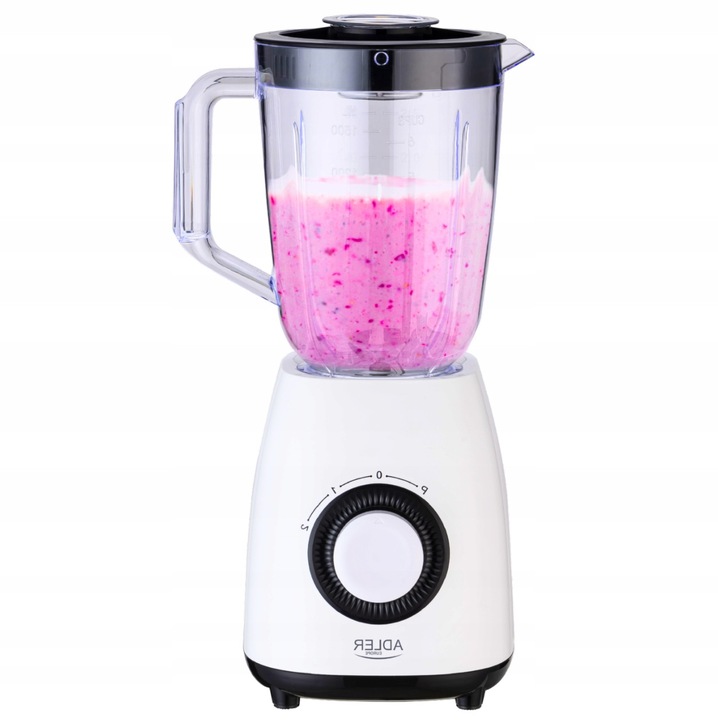 Блендер Adler 1000W, за смутита, натрошаване на лед, 1.5Л