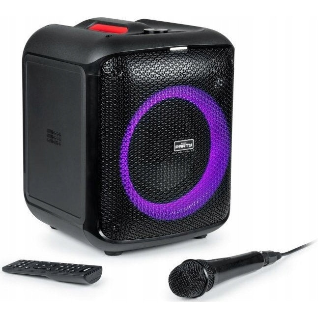 Boxa Bluetooth cu Microfon Big Ben CUBE, 200W, efecte luminoase