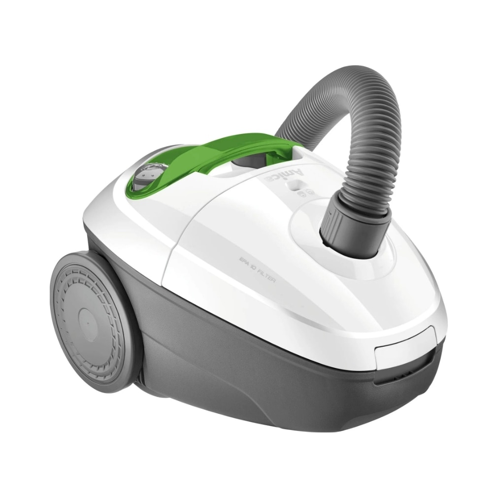 Aspirator cu sac Amica 900W 2L HEPA, 78dB, 5m, set de curatare