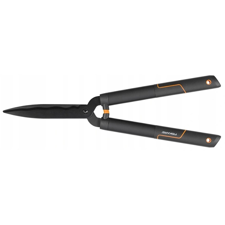 Foarfeca de gradina Fiskars, model Essential, 60cm, 22cm, design compact, antisoc