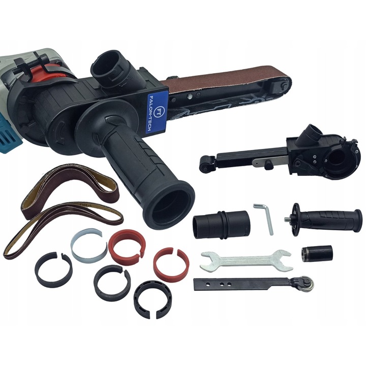 Falon-Tech szalagos adapter sarokcsiszolóhoz, teljes készlet, 1 kg, többszínű