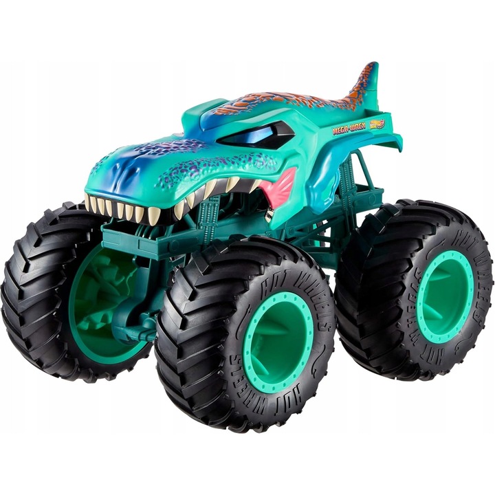 Masinuta set Hot Wheels Monster Trucks JJN47, multicolor, 3-5 ani, metal, plastic
