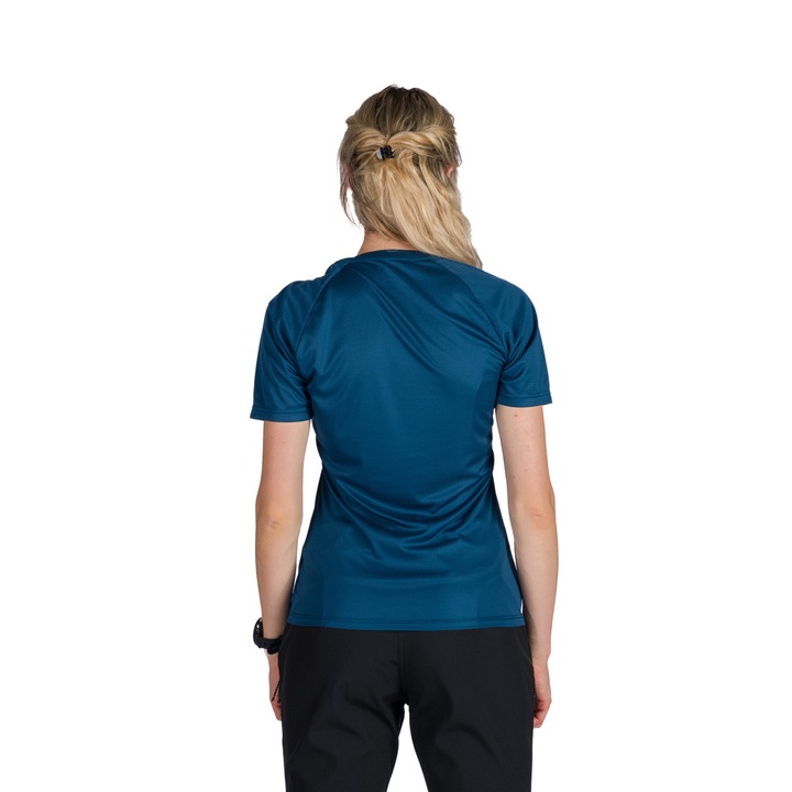 Tricou tehnic outdoor din material ripstop pentru femei Summer inkbldwqfe, Albastru