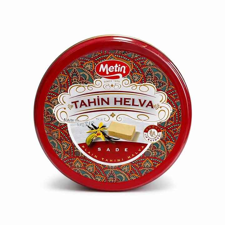 Halva turceasca, Metin, Aroma de vanilie, Fara glucoza, 650 g