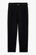 KOTON, Pantaloni crop slim fit, Negru