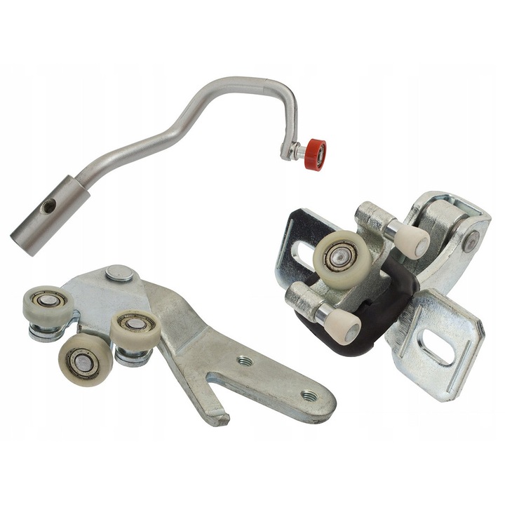 3 darabos fogaskerék készlet ajtókhoz, kompatibilis Fiat Ducato, Citroen Jumper, Peugeot Boxer, 1994-2002, jobb