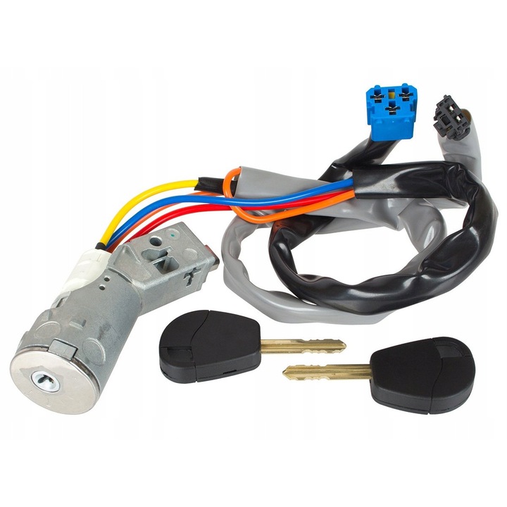 ProPlip 4162CF252402 autógyújtáskapcsoló, 2 kulccsal, Peugeot Partner, Citroen Berlingo
