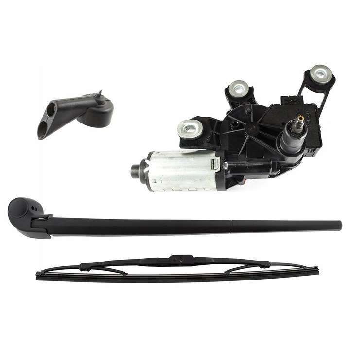 Set stergatoare spate Audi A3, A4, 2000-2008, cu motor si duza spalare