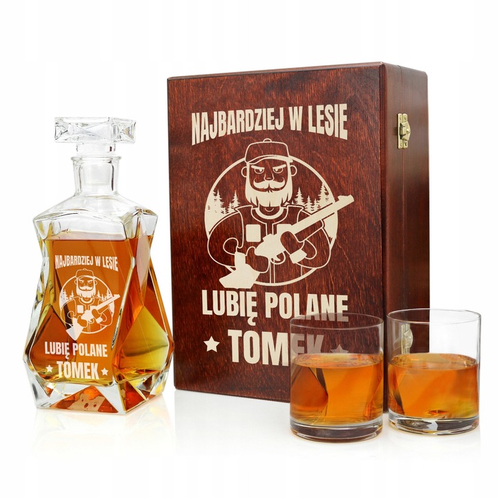 Комплект гарафа и чаши, 0.75л, 240мл, 25x10.5см, многоцветен