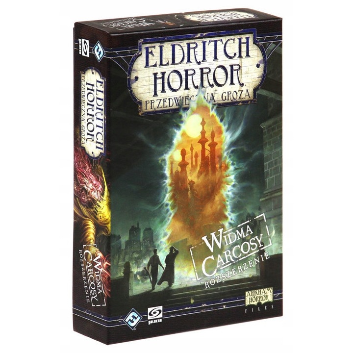 Eldritch Horror: Widma Carcosy, extensie, 1-8 jucatori, 120-180 min, 14+