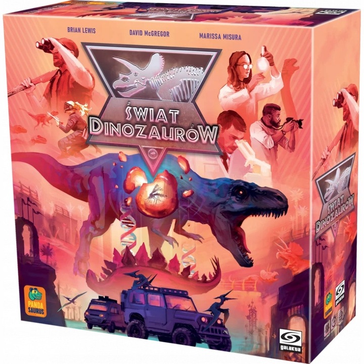 Társasjáték Swiat Dinozaurow, GALAKTA, 14+, 298x305mm