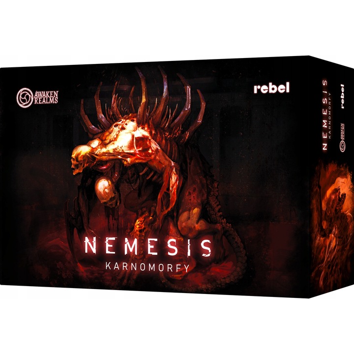 Nemesis: Carnomorphs, társasjáték, 20 figura, 65 kártya, többszínű