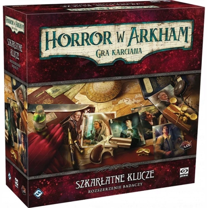 Horror in Arkham LCG: Skarlát Kulcsok – Játékosbővítmény, 6 új nyomozó