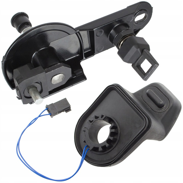 Hátsó Ablaktörlő Mechanizmus + Ablaknyitó Gomb BMW E61 E91-hez, 2 PIN