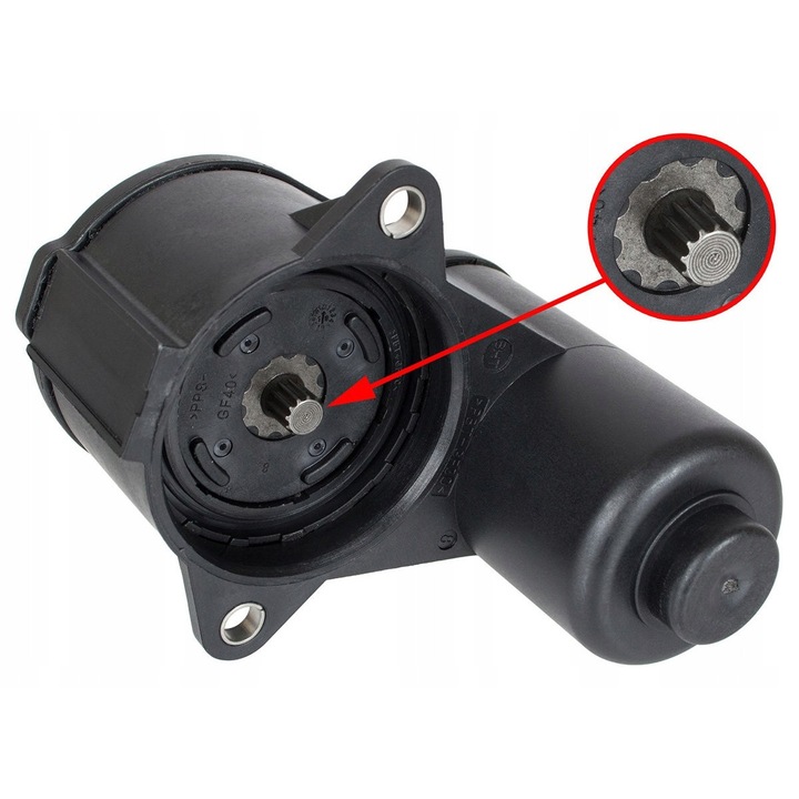 Kézifék motor Audi A6 C6, 12 horony, 2 tűs, 32332082