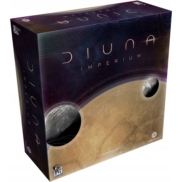 Настолна игра Dune: Imperium, 12 агента, 200 карти, многоцветна