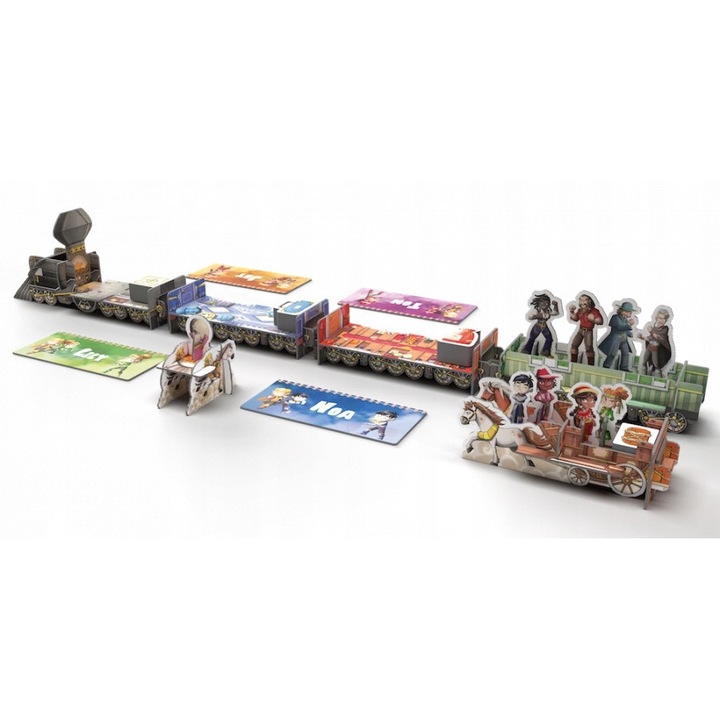 Kids Express társasjáték, 2-4 játékos, 6 év+, 20 perc, többszínű