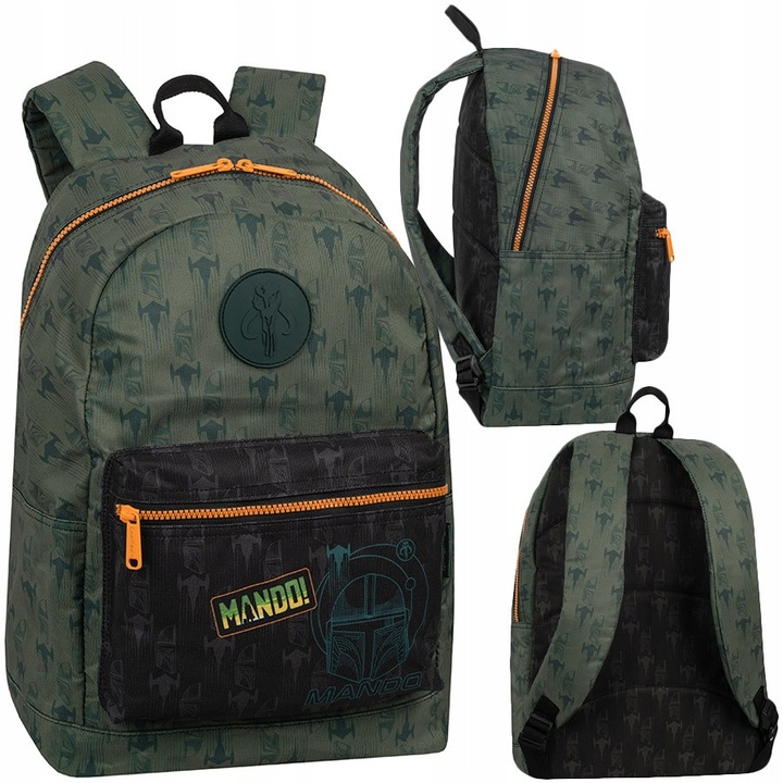 CoolPack Cross Mandalorian hátizsák, 23l, 42x31x17cm, zöld