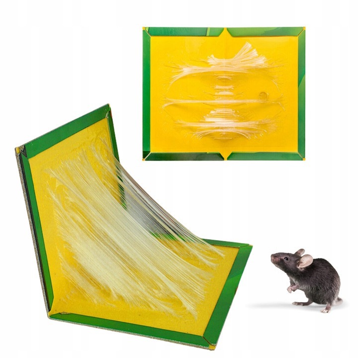 Set 50 capcane pentru soareci cu lipici, 23,5x16,5cm