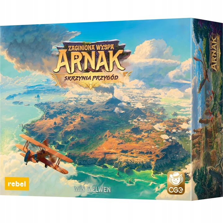 Настолна игра Изгубеният остров Арнак: Приключенски комплект, система за съхранение, 4 табелки с археолози, 4 табелки с пазачи, 4 табелки с асистенти