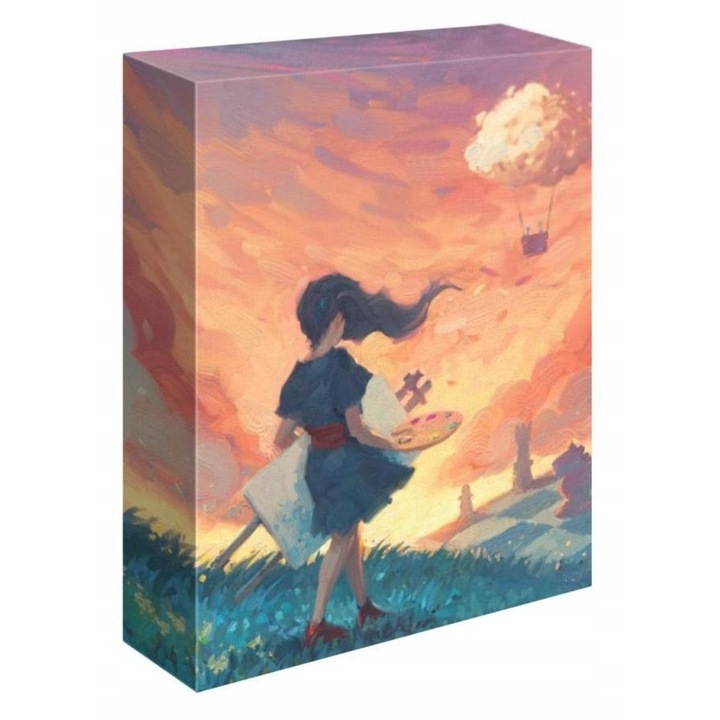 Canvas társasjáték, Awaken Realms, 60 átlátszó kártya, 1 játéktábla, többszínű