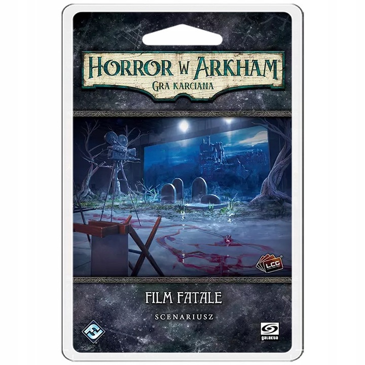 Arkham Horror: Végzetes film, társasjáték, 1-4 játékos, kiegészítő készlet