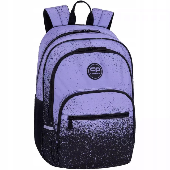 CoolPack Alfa 18'' hátizsák, lila, 44x31x15cm, laptoptartóval, párnázott pántokkal