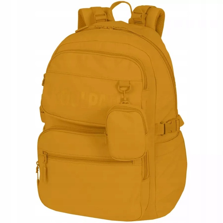 Coolpack Lark Mustár hátizsák 18", 45x31x17cm, laptoptartóval, megerősített háttal, párnázott pántokkal