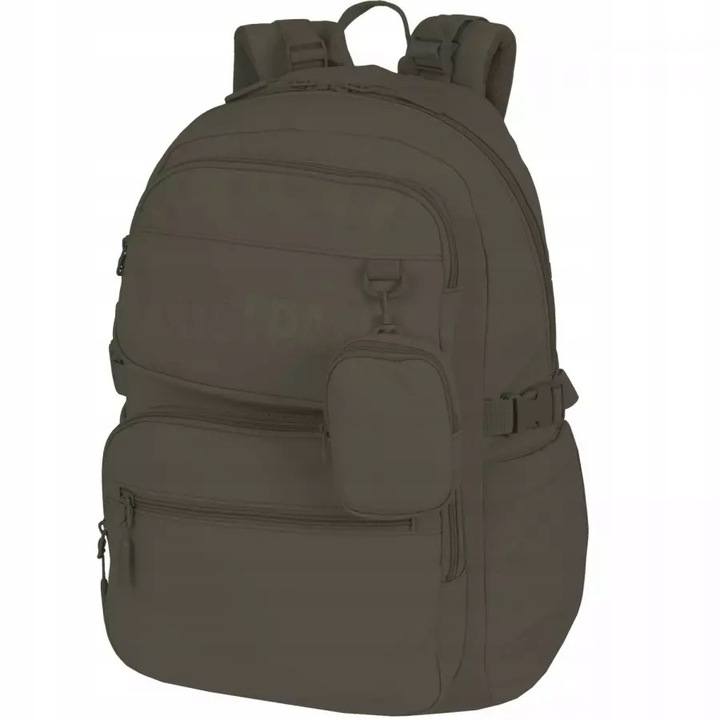 Coolpack Lark hátizsák, olívazöld, 45x31x17cm, 18"-os laptophoz, megerősített háttal és párnázott vállpántokkal