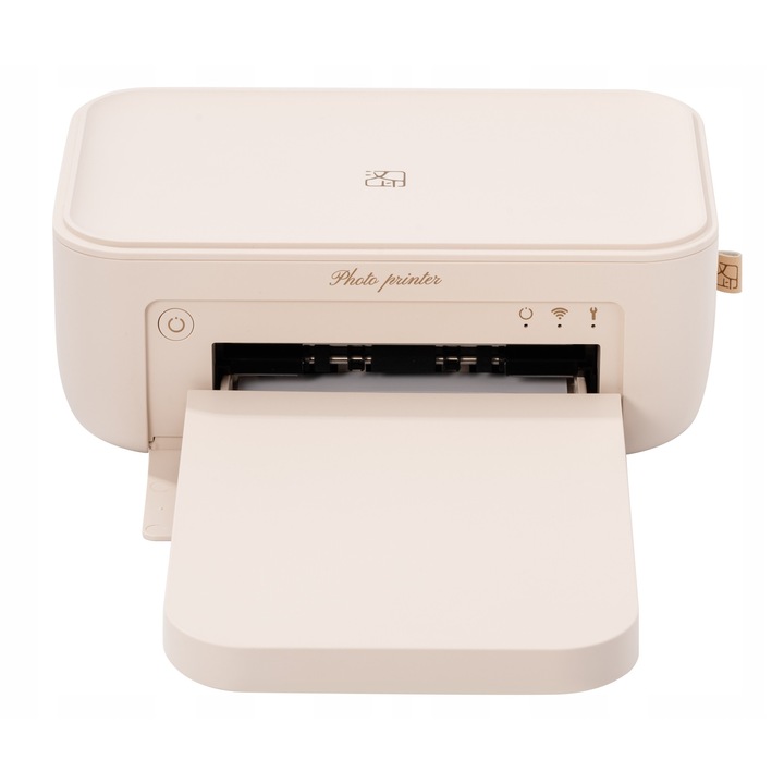 Imprimanta foto portabila HANIN CP4100, roz, 10x15cm, 300 DPI