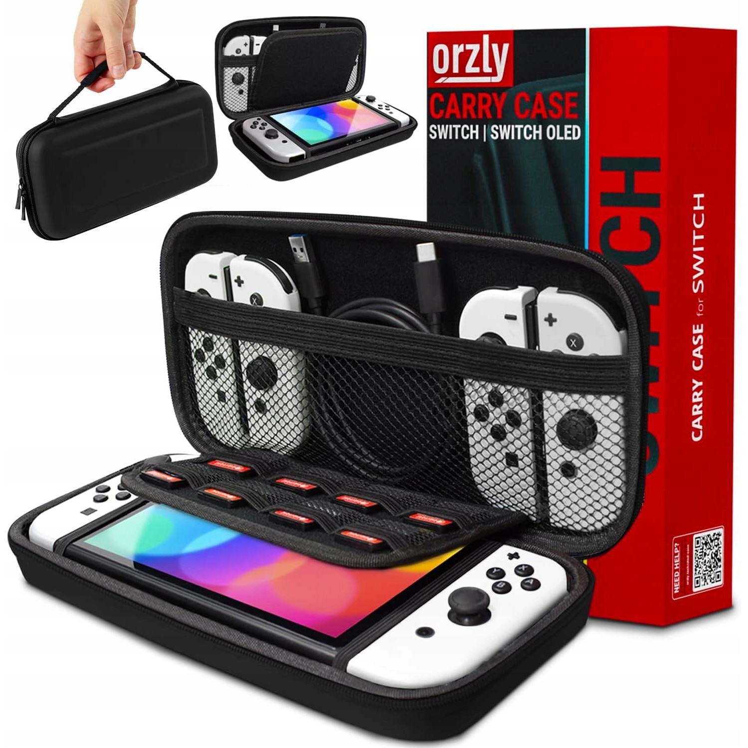 Futural pentru Nintendo Switch/Switch OLED, protectie dura