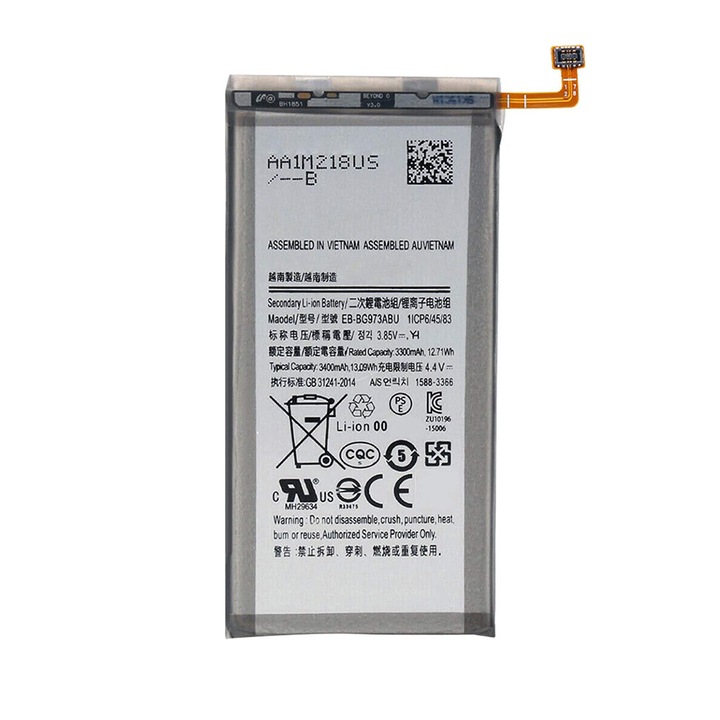 Baterie Compatibila cu Samsung Galaxy S10, EB-BG970ABU, 3100 mAh Bulk