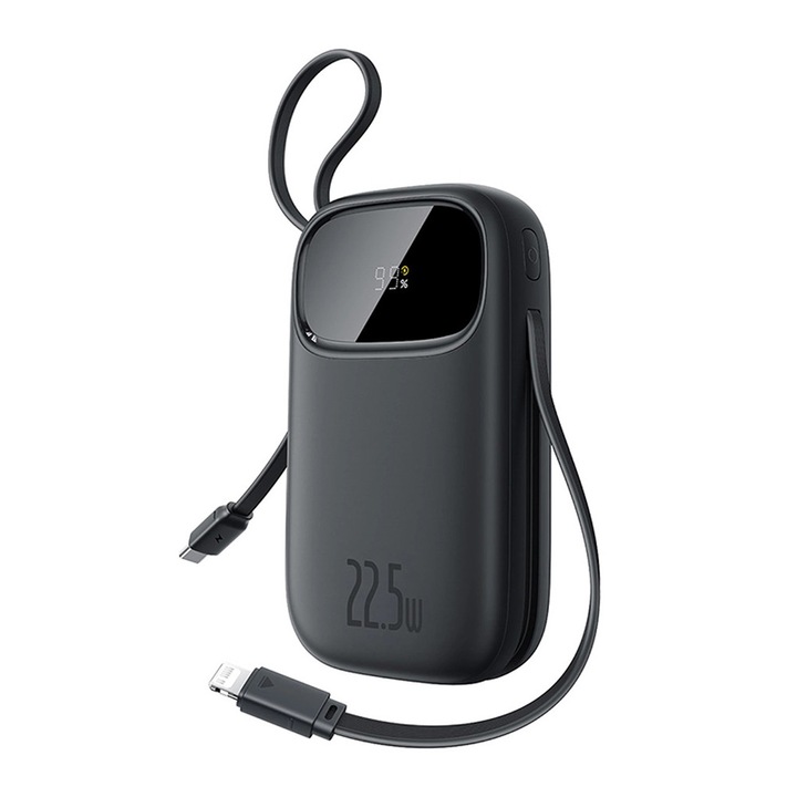 Baseus - Power Bank EnerFill FC31 (P10082106123-00) - USB, Type-C, with Cable, 22.5W, 10000mAh, Digi