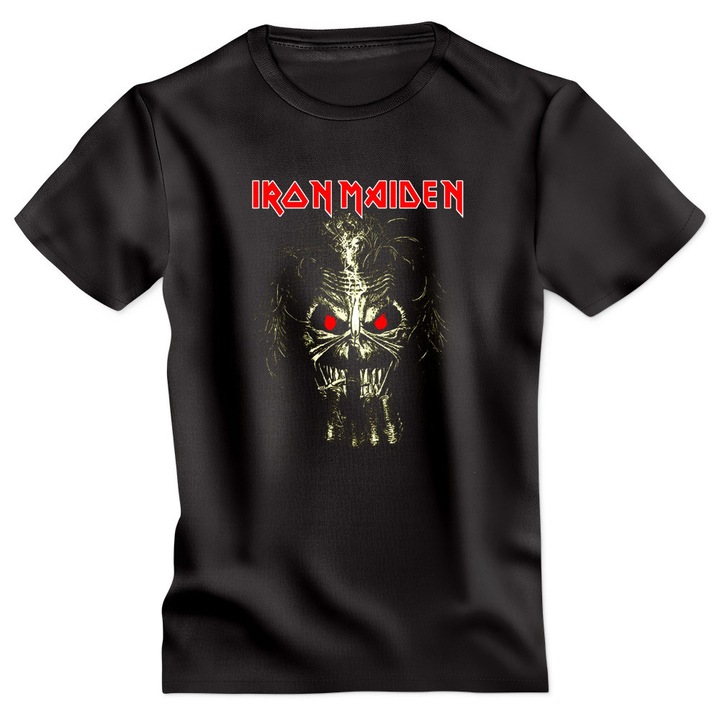 Tricou personalizat Iron Maiden model 24 negru 3XL Oktane