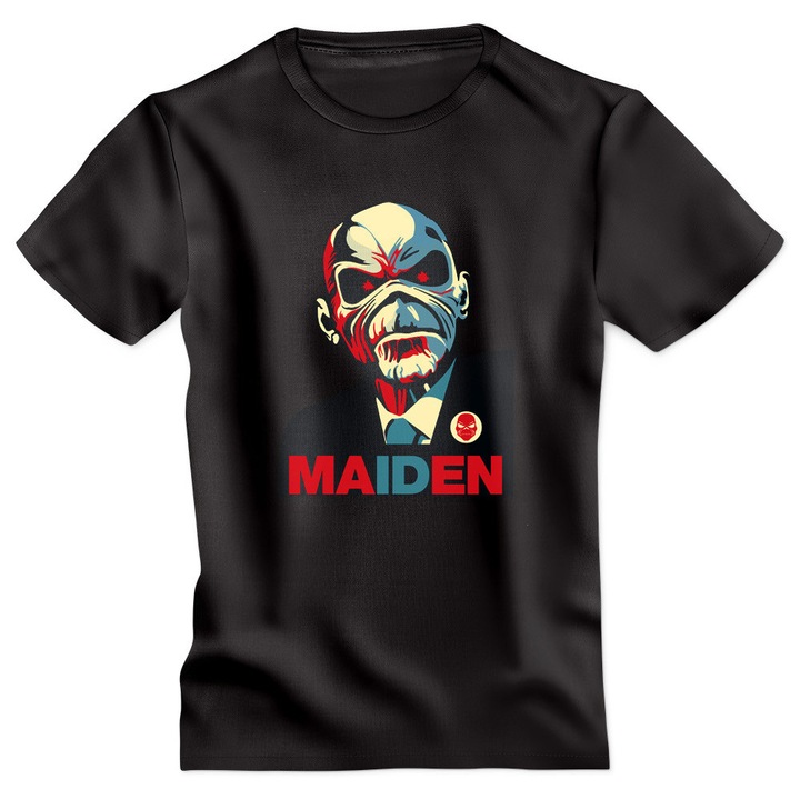 Tricou personalizat Iron Maiden model 6 negru 3XL Oktane