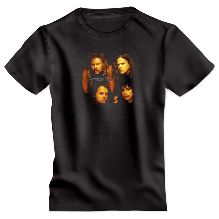 Tricou personalizat Metallica model 66 negru 3XL Oktane