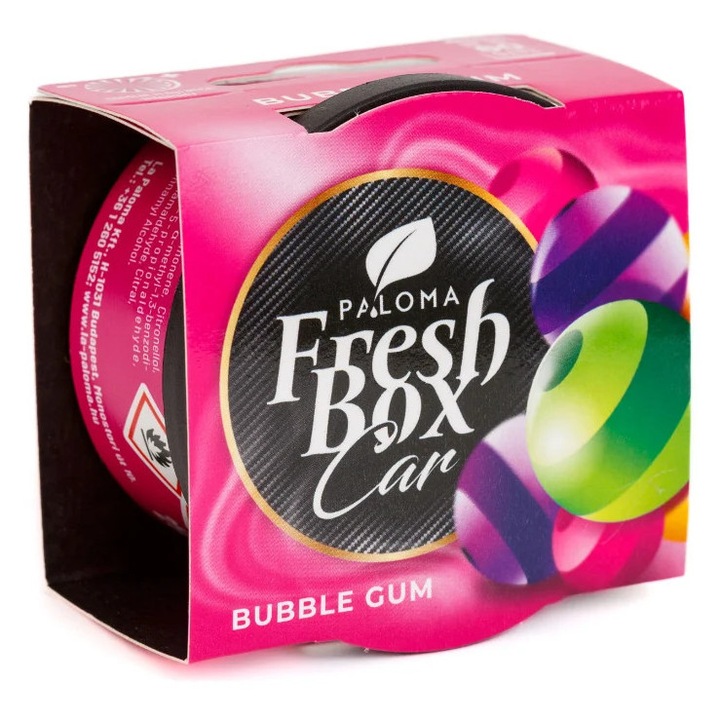 PALOMA Odorizant auto Fresh Box Bubble Gum 25g