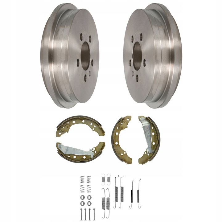 ME Premium fékpofa és fékdob készlet Skoda Fabia I II, VW Polo, Seat Ibiza, 200x38,5mm