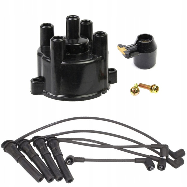 Gyújtáselosztó fedél + rotor + gyújtógyertya + gyújtáskábel készlet, ME Premium, Land Rover Freelander, 1.8i, 4x4, 1998-2006